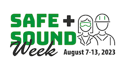 Graphics Safe Sound Week Logo
